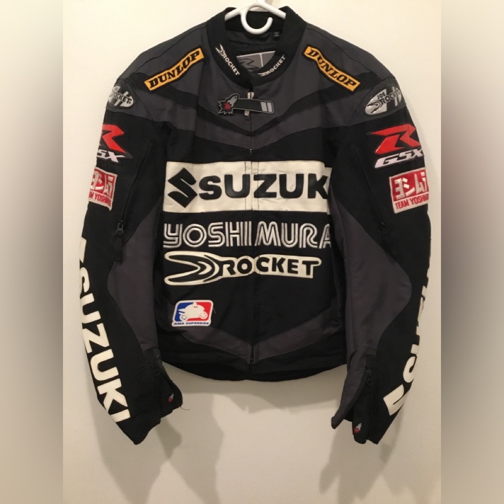 Joe Rocket Team Yoshimura Suzuki GSX-R Matt Mladin SBK Replica Textile Jacket